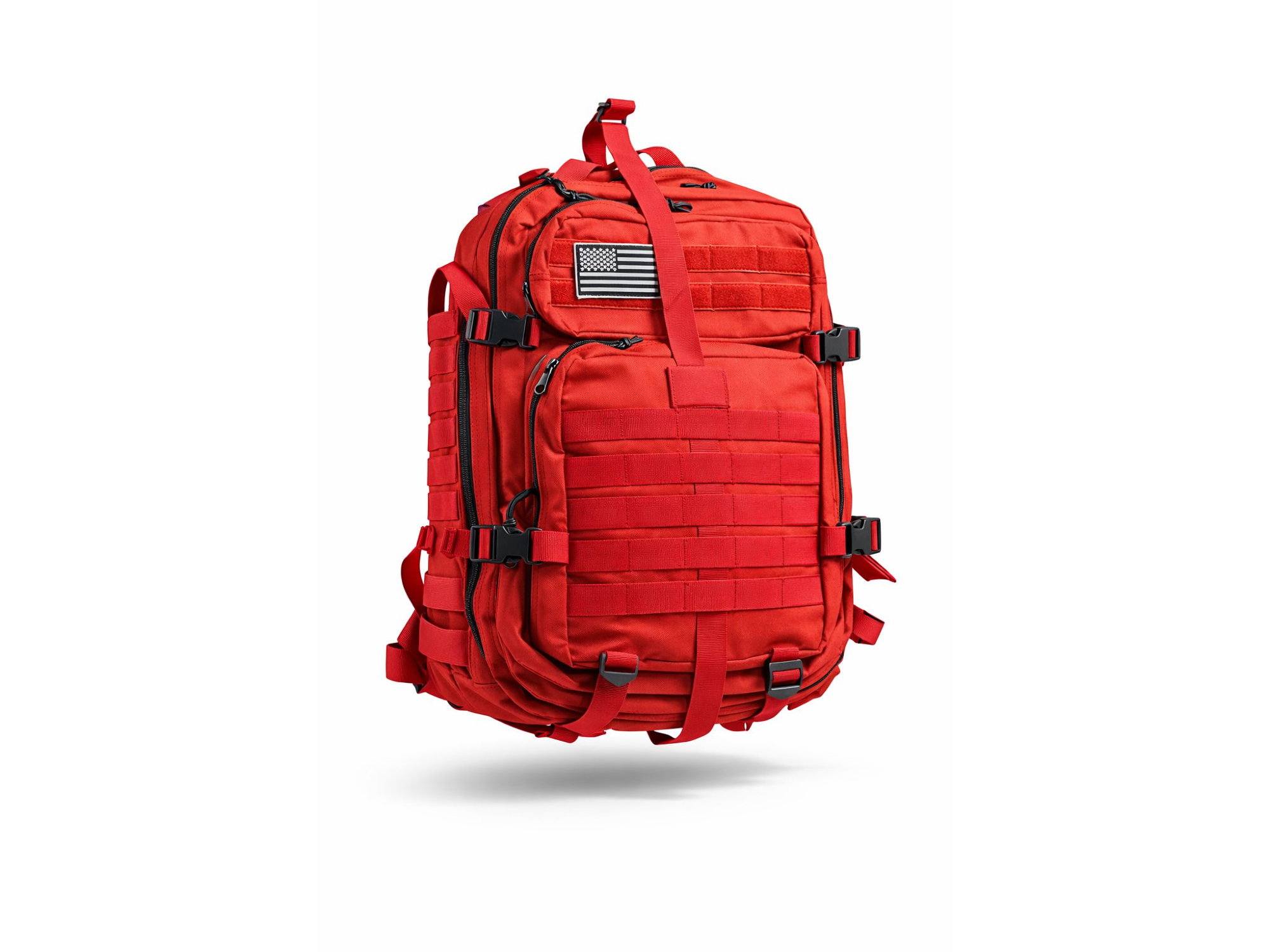 MOCHILA TACTICA 45 LITROS - ROJO