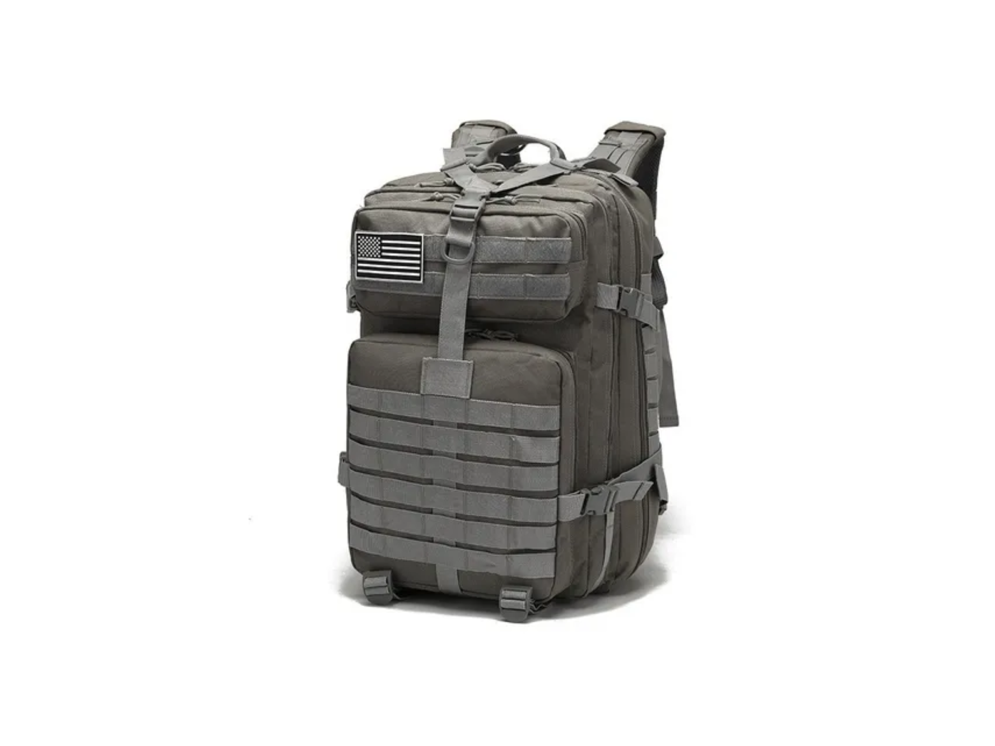 MOCHILA TACTICA 45 LITROS - GRIS