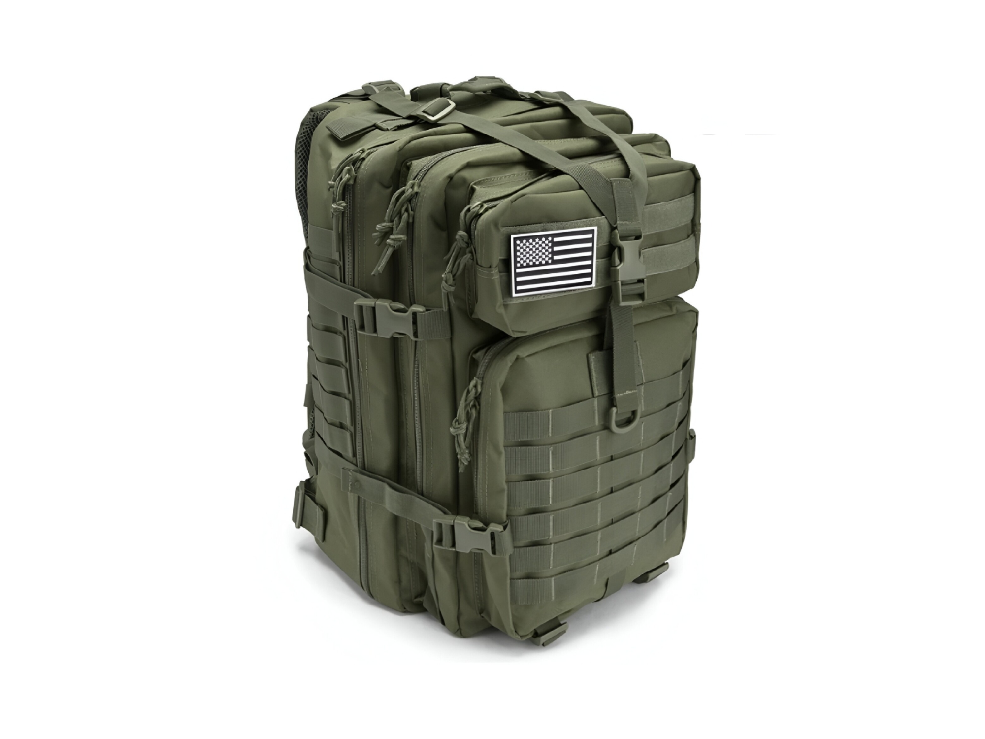 MOCHILA TACTICA 45 LITROS - VERDE MUSGO