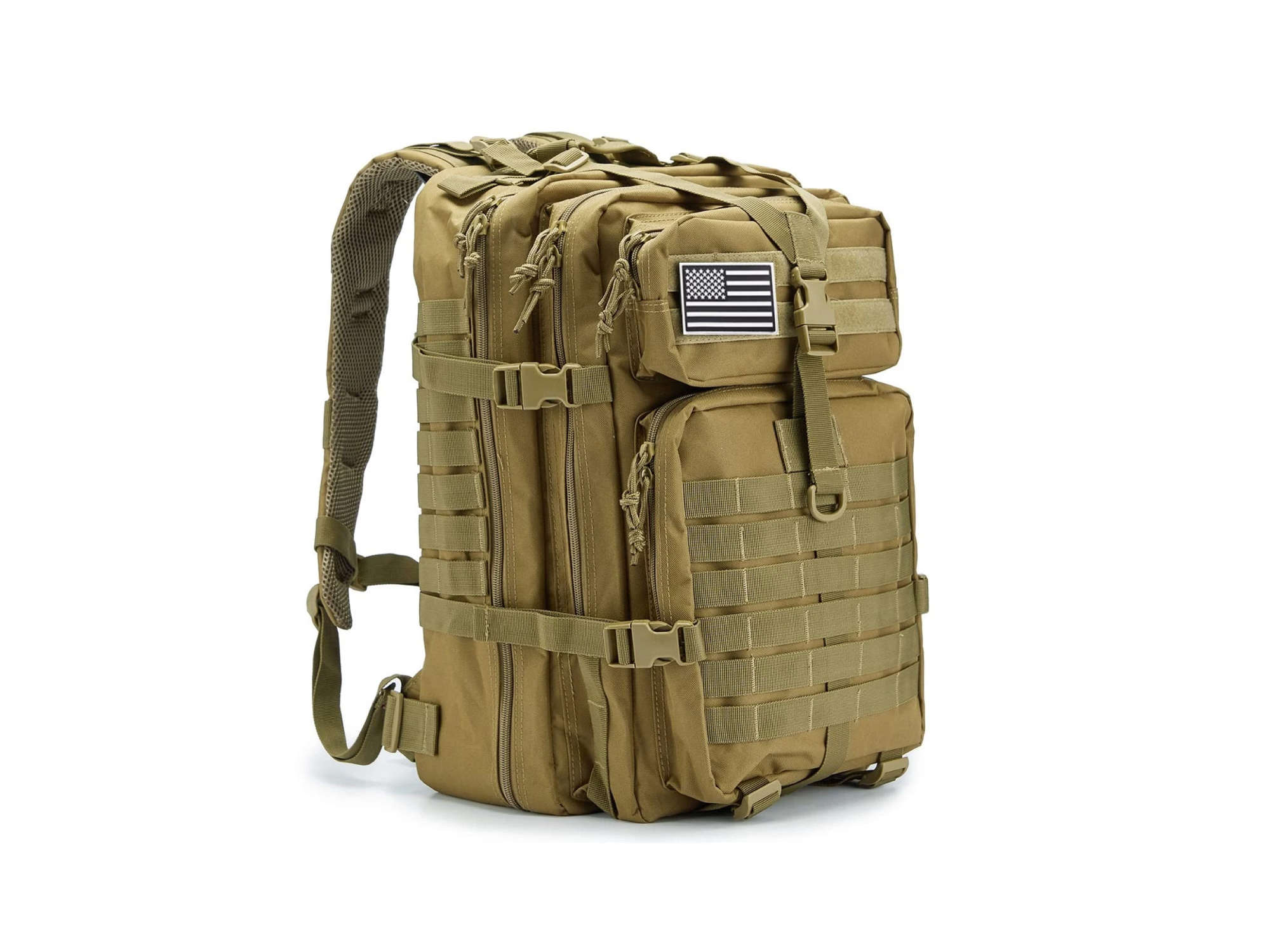 MOCHILA TACTICA 45 LITROS - CAQUI