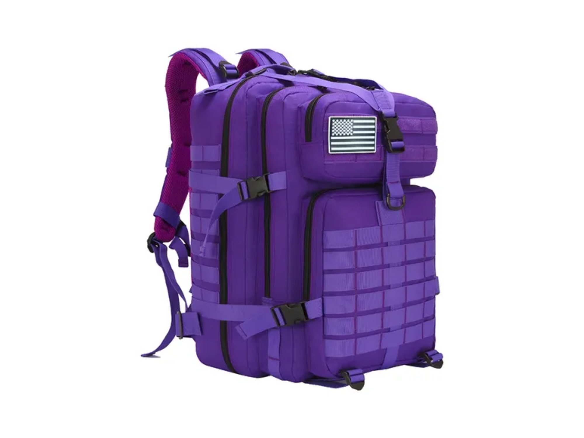 MOCHILA TACTICA 45 LITROS  - VIOLETA