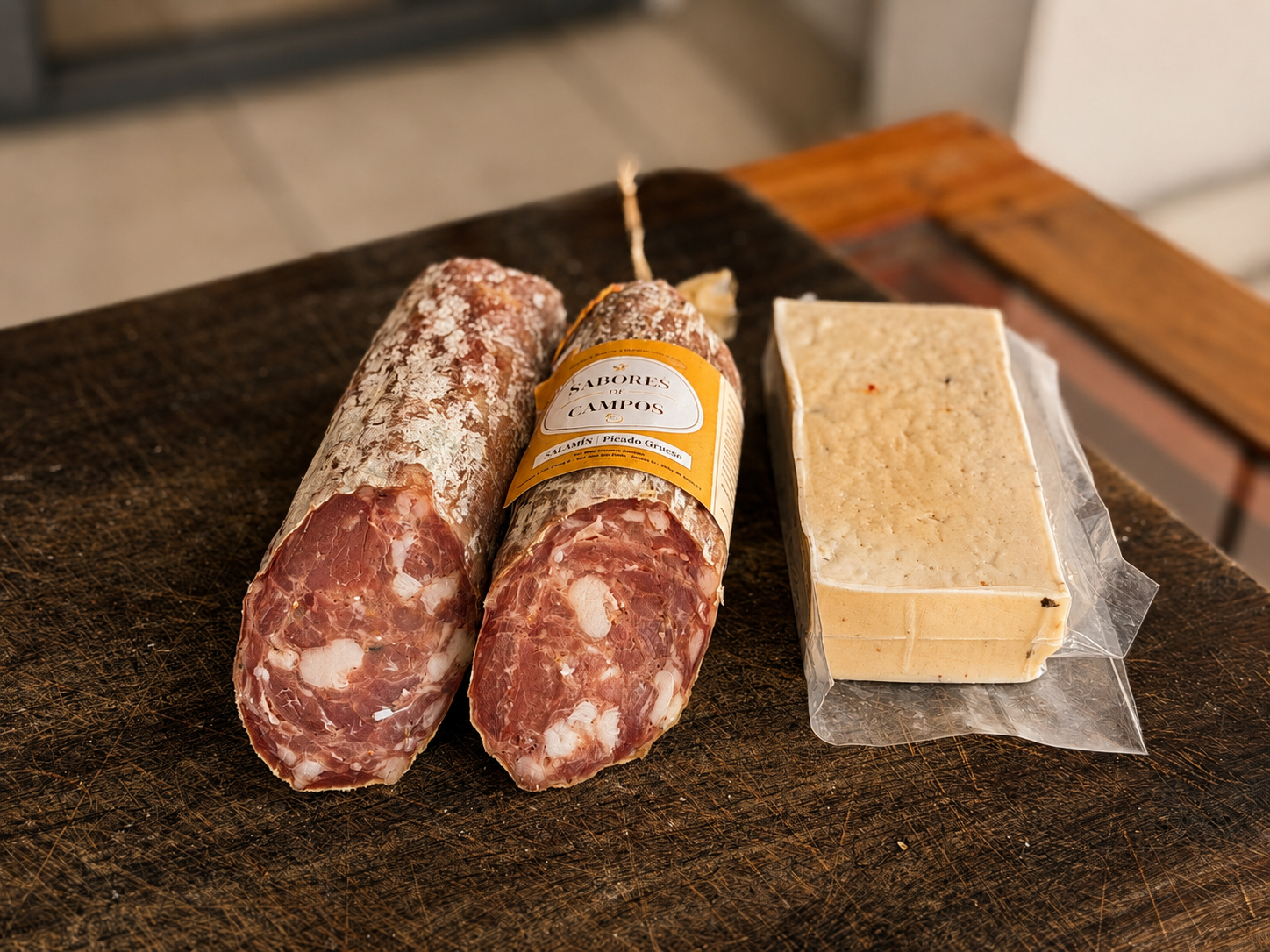 Salamín Picado Grueso + Queso a elección