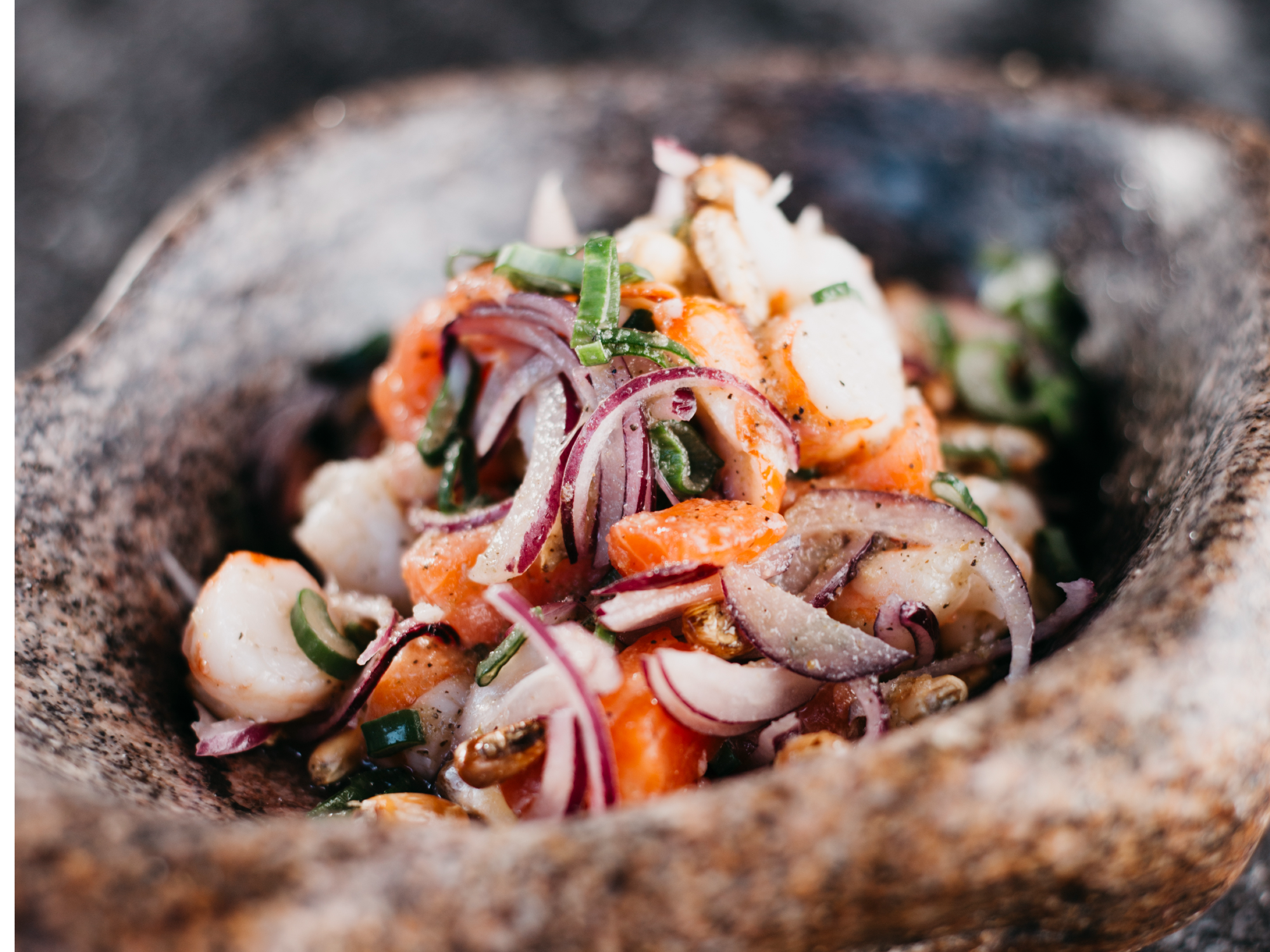 Ceviche Teppan de Teppanyaki Cerro