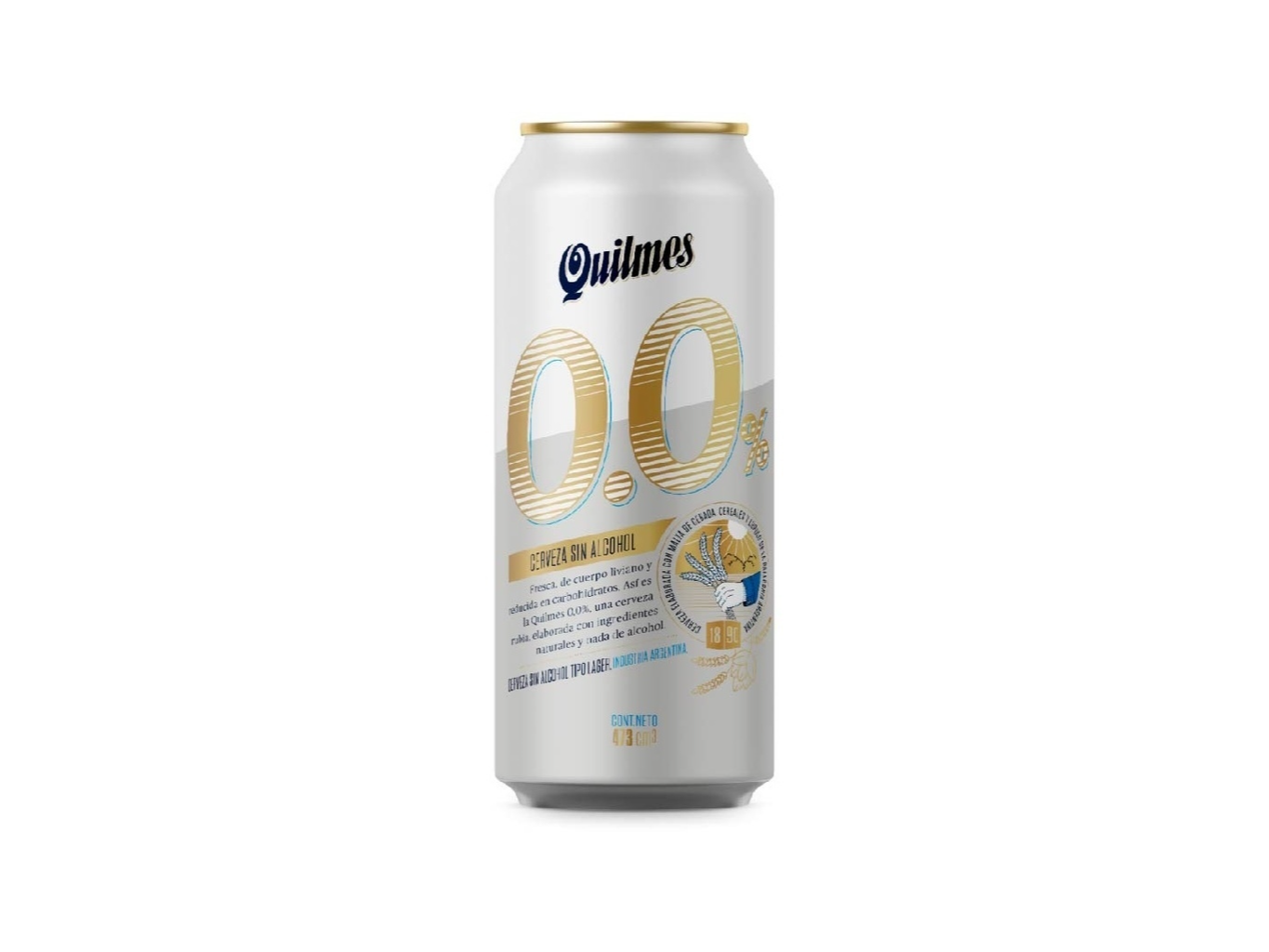 Lata Quilmes 0% 473cc