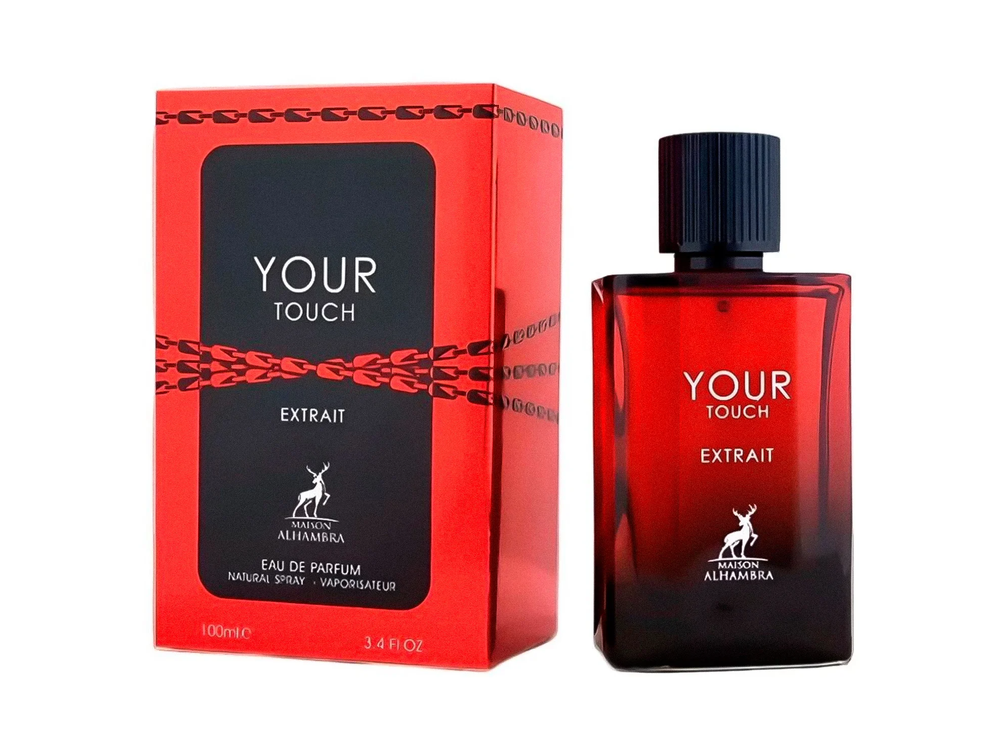 Perfume Maison Alhambra Your Touch Extrait Masculino 100ml