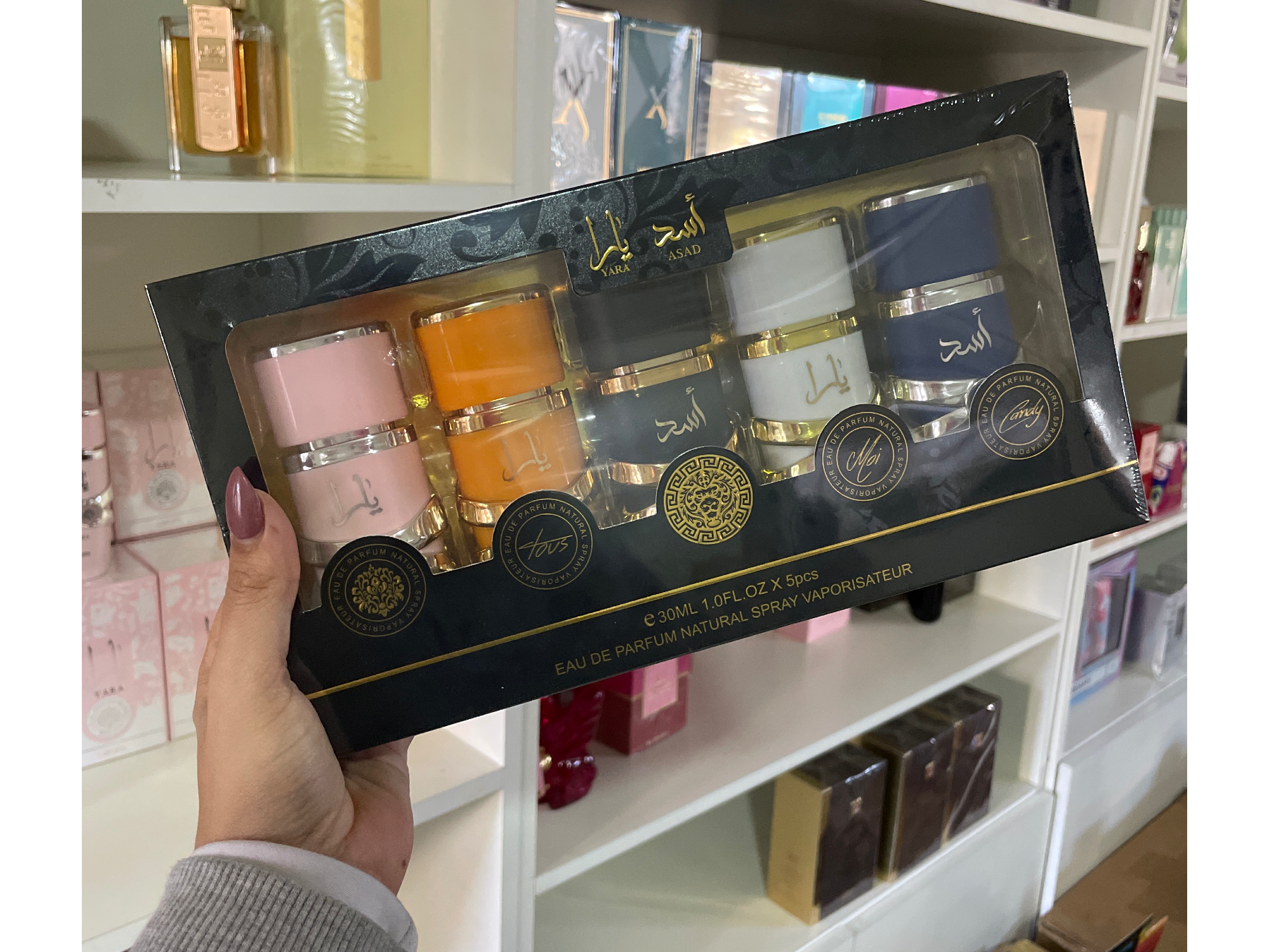 KIT PERFUMES YARA ASAD 30ML