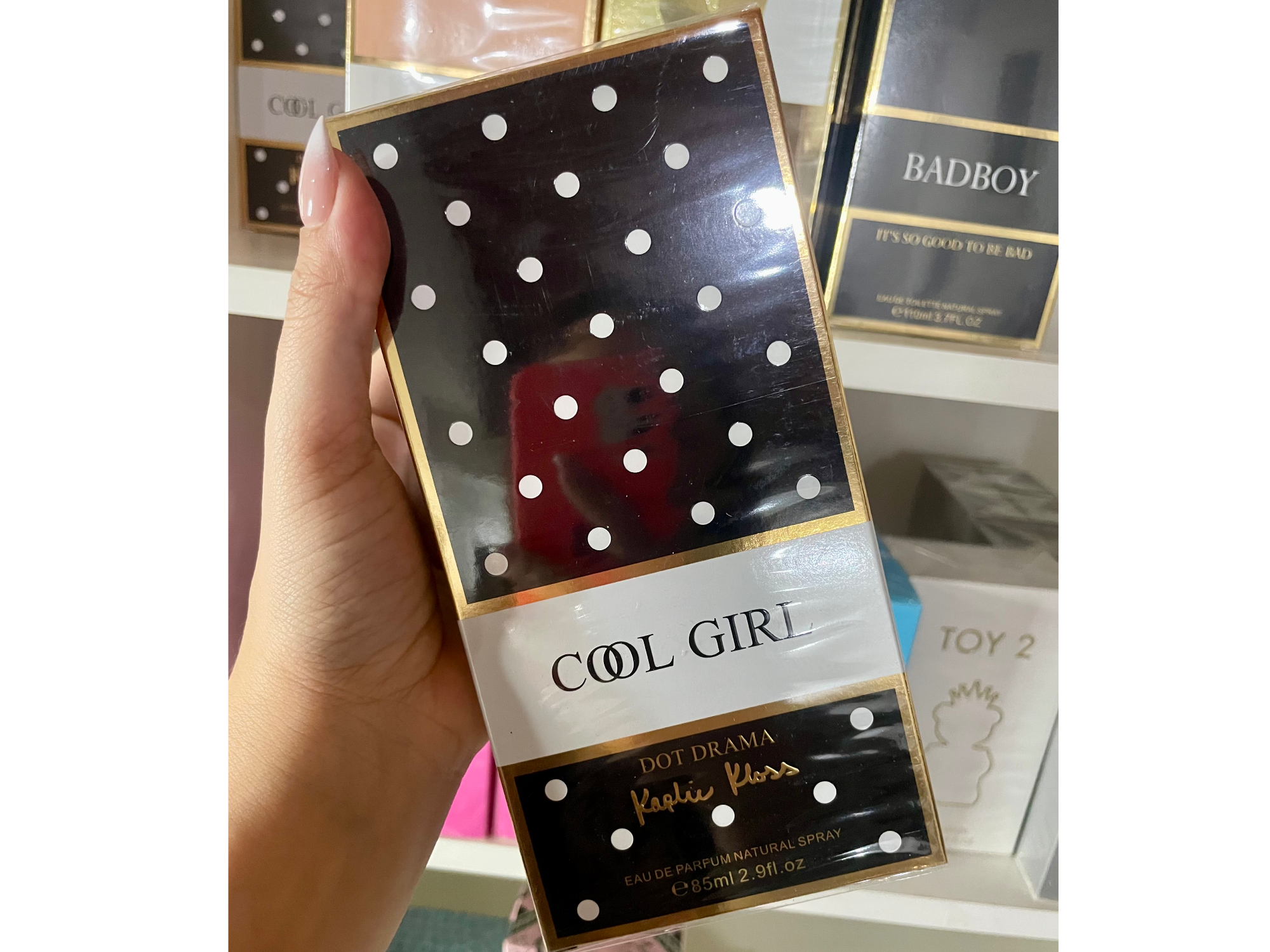 COOL GIRL NEGRO CON LUNARES AA