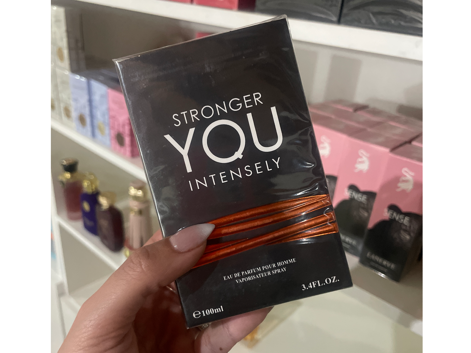 STRONGER YOU INTENSELY AA