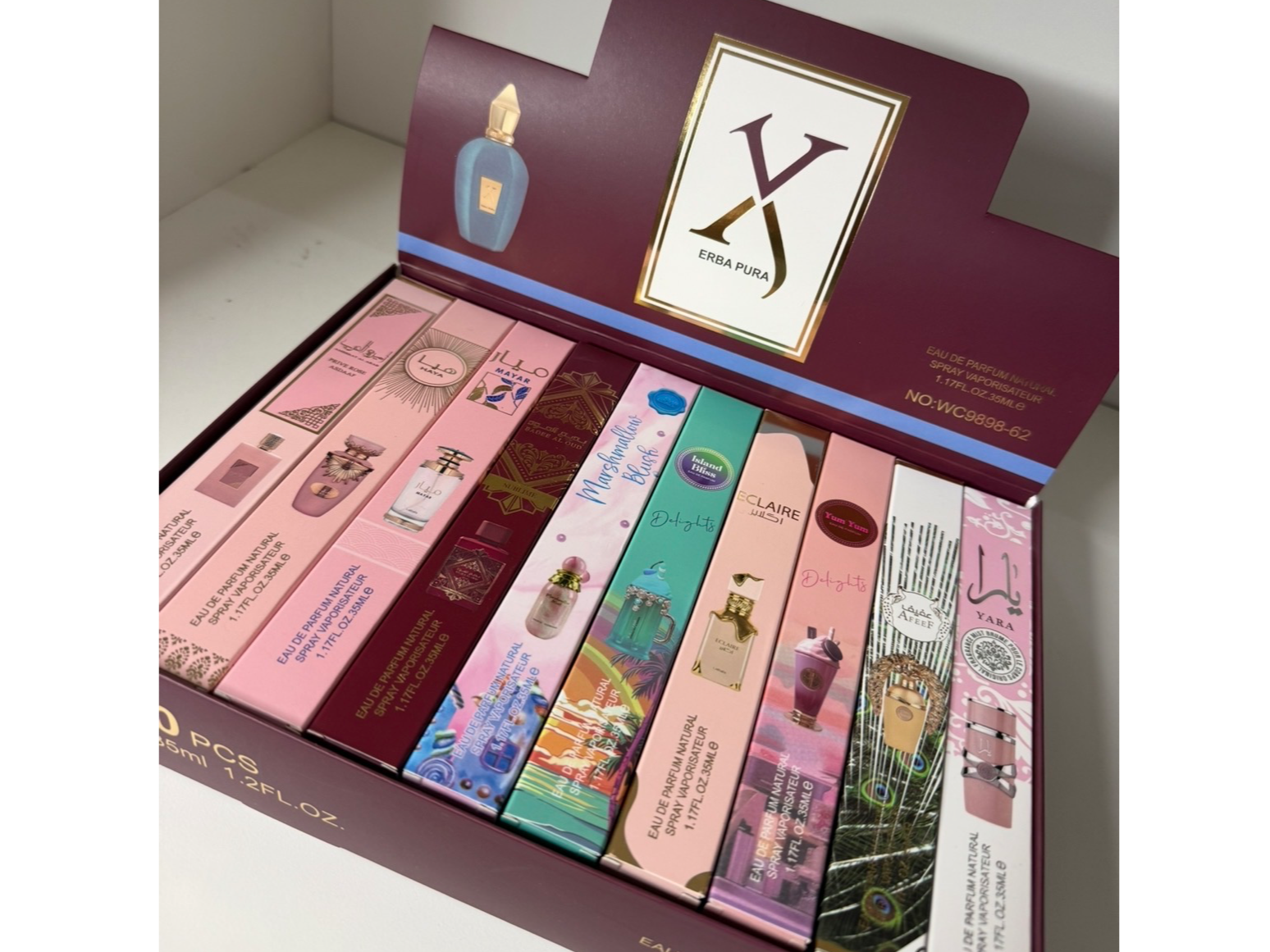 PROMO CAJA DE 20 TUBOS FEMENINOS