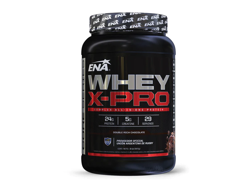 Whey - X PRO Proteina + Creatina x 2lb Fuerza + Masa Muscular + Recuperacion + Energia + Rendimiento