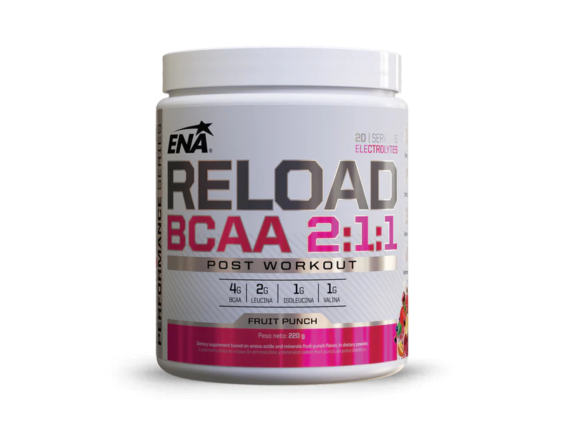 Reload BCAA en Polvo Post Work - Post Entreno x 220 gramos - Mejor Recuperacion