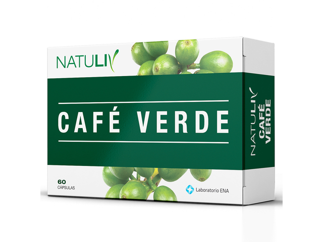 CAFÉ VERDE - 60 CÁPSULAS DIETA - CONTROL DE PESO NATURAL