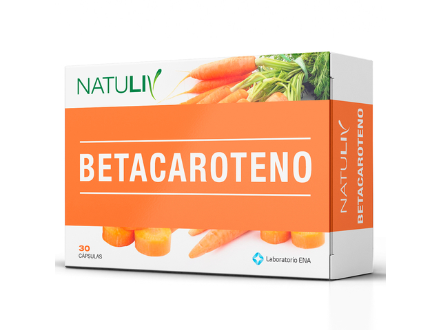 BETACAROTENO x 30 caps BRONCEADO + ANTIOXIDANTES