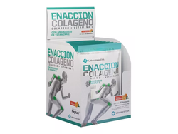 Colágeno Enaccion Hidrolizado Naranja 10 Sobres X 12g C/u COLAGENO + VITAMINA C