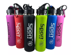 BOTELLA TERMICA ENGOMADA ROLAN CON PICO X 500 ML