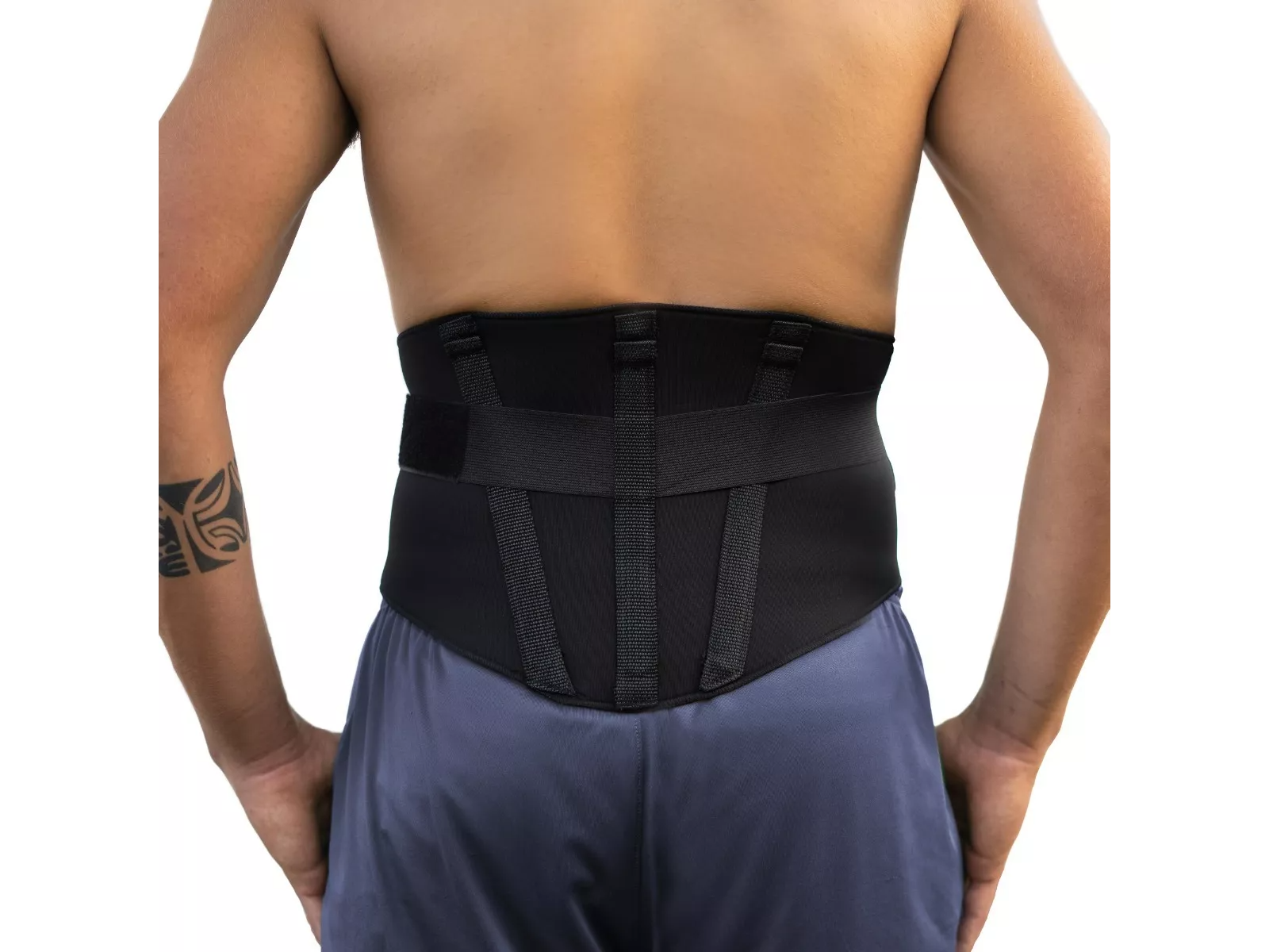 Faja Lumbar Ballenada Neoprene Universal C/ajuste Regulable