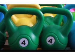 PESA RUSA o KETTLEBEL PVC 4 KG Entrenamiento Funcional / Crossfit - BIG COMPANY