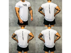 REMERA PERFORMANCE ALIVE WHITE - FUARK - EXCELENTE CALIDAD