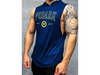 HOODIE AGILE BLUE CULTURISMO/GYM - FUARK - EXCELENTE CALIDAD
