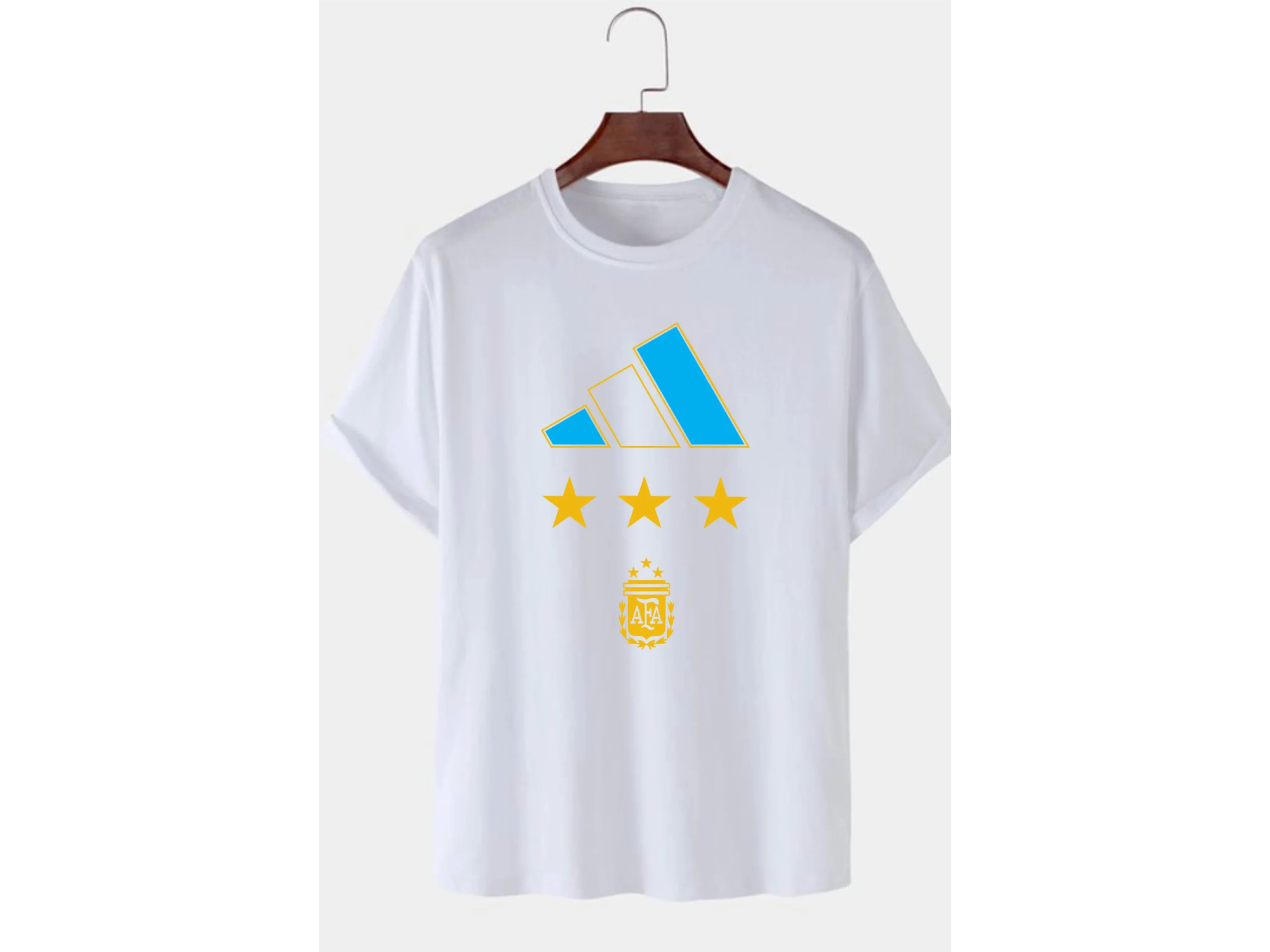 REMERA ARGENTINA CAMPEÓN 2022- CALIDAD AAA(PREMIUM) - EXCELENTE CALIDAD