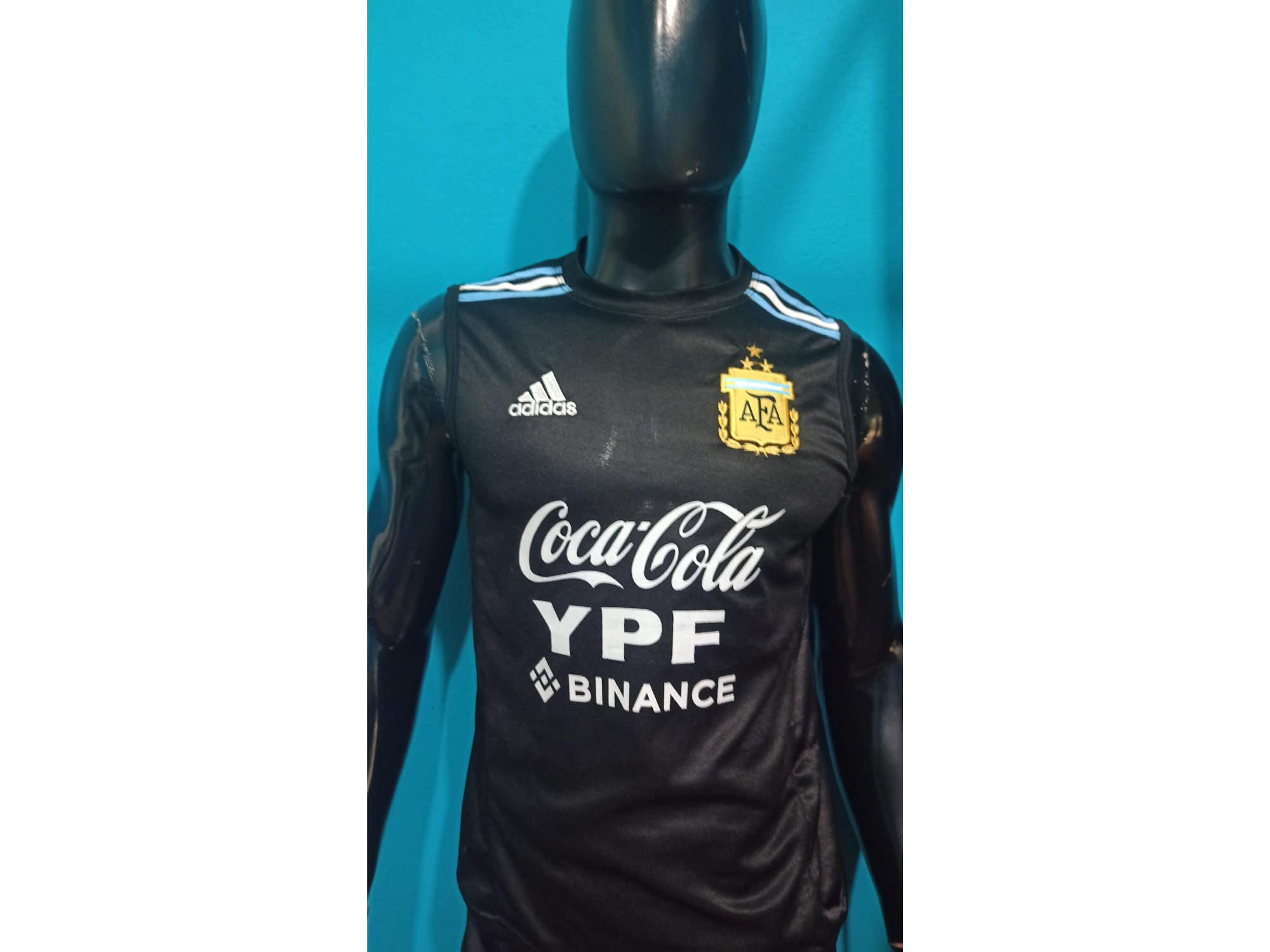 MUSCULOSA ENTRENAMIENTO 3 ESTRELLAS - ARGENTINA 2022-23 CALIDAD AAA(PREMIUM) - EXCELENTE CALIDAD