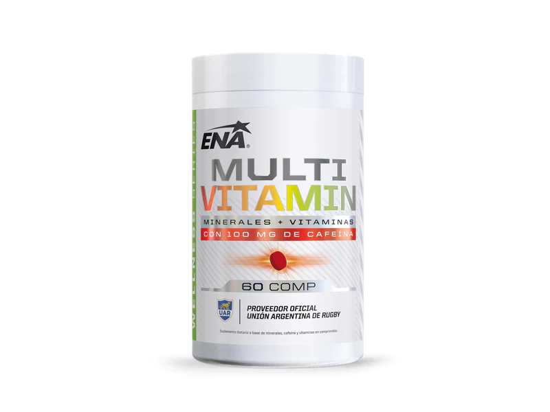 Multivitamin x 60 comp NUEVO MINERALES + VITAMINAS + DEFENSAS + CONCENTRACION Y RENDIMIENTO