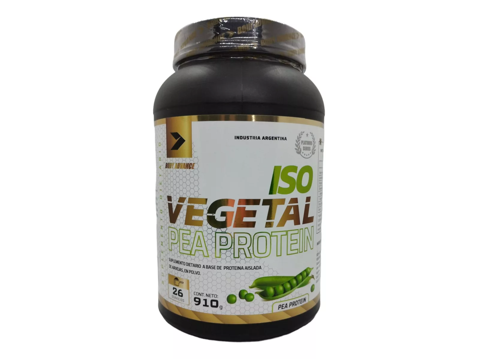 ISO VEGETAL PROTEIN BODY ADVANCE - 910 G - MIUNIVERSOFITNESS