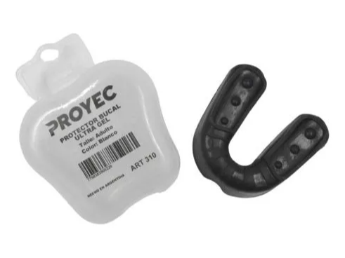 Protector Bucal TERMO MOLDEABLE Proyec Ultra Gel En Caja Box Rugby Adulto - PROYEC