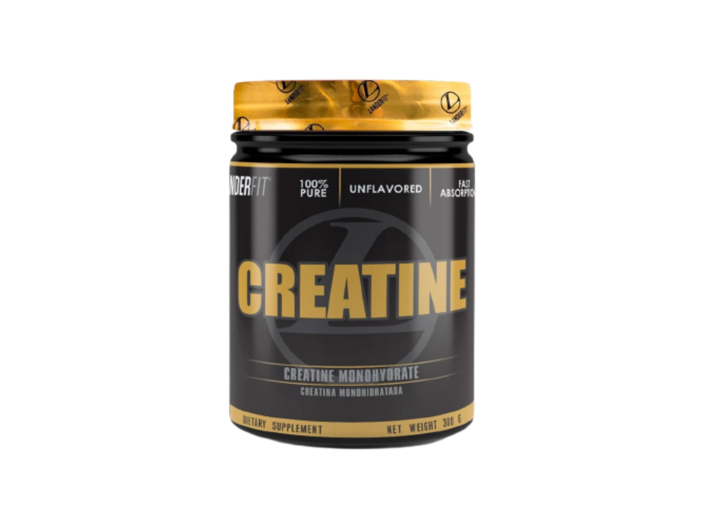 CREATINE X 300 GRAMOS  LANDERFIT - IMPORTADA - PARAGUAY