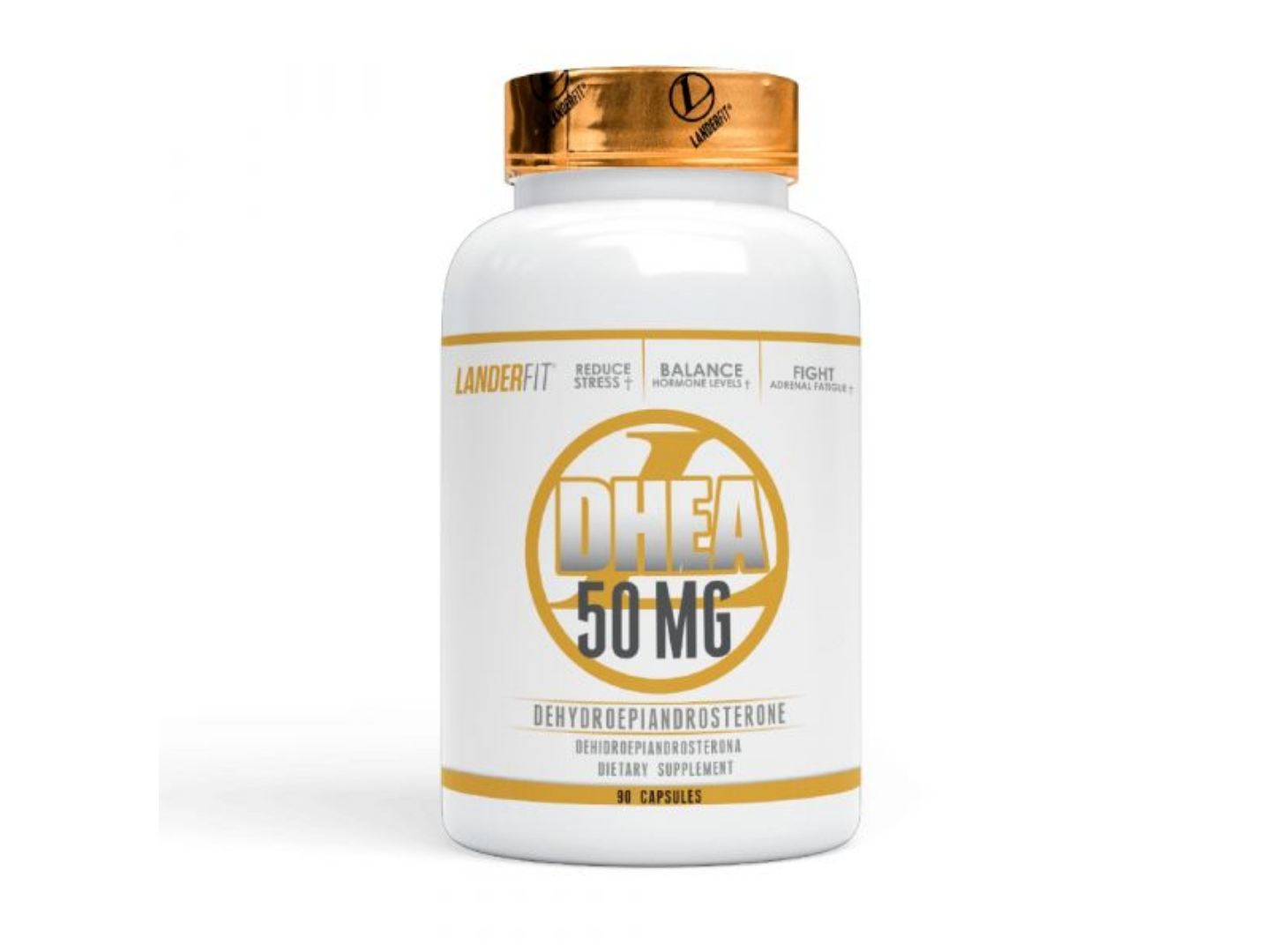 DHEA 50 MILIGRAMOS  X 90 CAPSULAS LANDERFIT - IMPORTADA - PARAGUAY