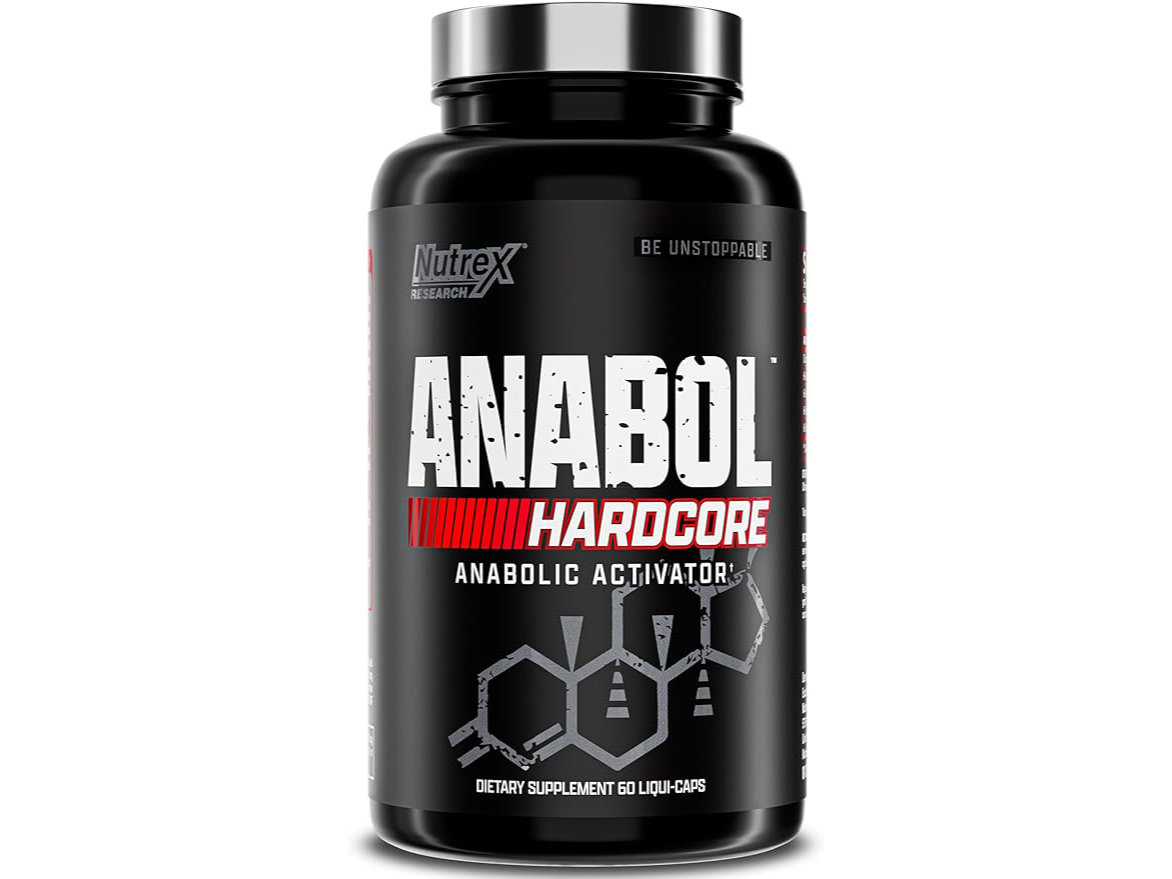 ANABOL 5 HARDCORE - ANABOLIC ACTIVATOR -CONSTRUCTOR MUSCULAR Y AGENTE ENDURECEDOR X 60 CAPSULAS - NUTREX