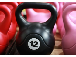 PESA RUSA o KETTLEBEL PVC 12 KG Entrenamiento Funcional / Crossfit - BIG COMPANY