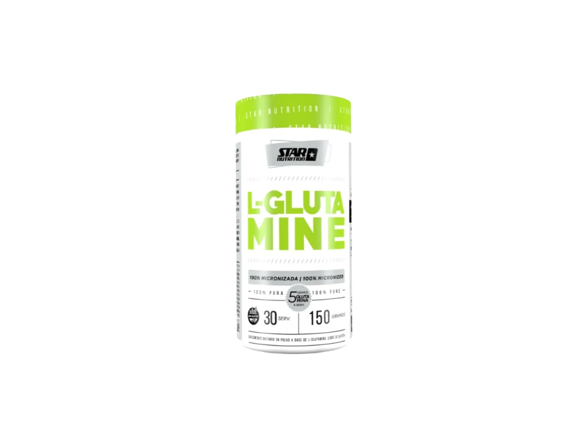 L-GLUTAMINE X 150 GRS- STAR NUTRITION - MIUNIVERSOFITNESS SUPLEMENTOS