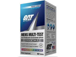 MENS MULTITEST GAT SPORT 60 TABLETAS- GAT (Multivitamínico + Prohormonal)- MIUNIVERSOFITNESS SUPLEMENTOS