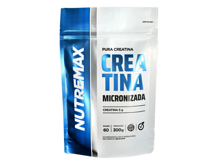 Creatina 300grs Doypack Nutremax Micronizada Pura