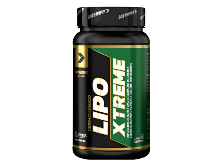 Quemador de Grasas Lipo Xtreme Body Advance 60 Comprimidos de Suplementos Crespo ADN