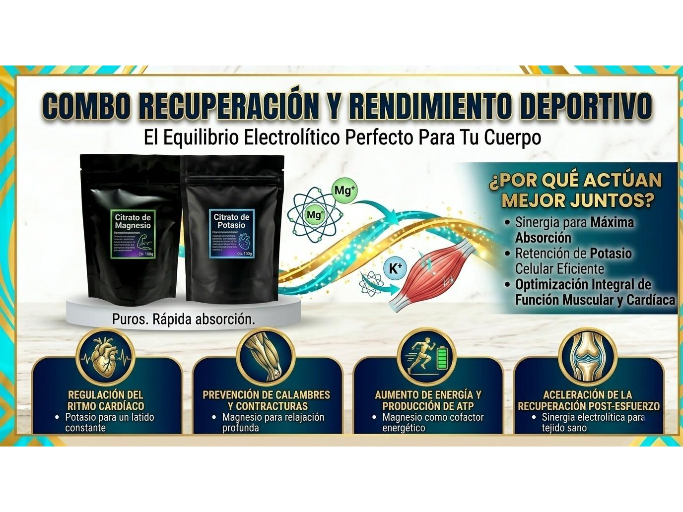 Magnesio + Potasio