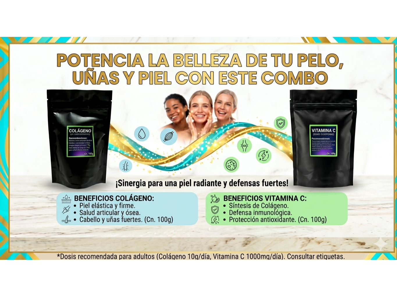 Vitamina C + Colágeno