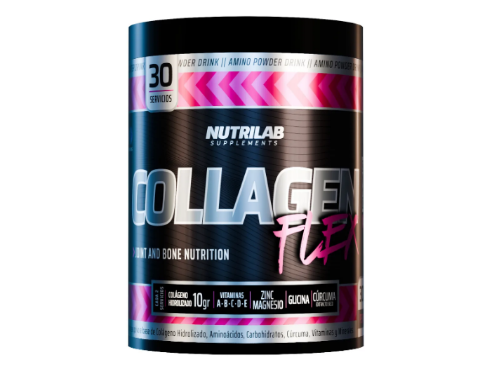 Colágeno Hidrolizado Nutrilab Sabor Uva en Polvo 300g