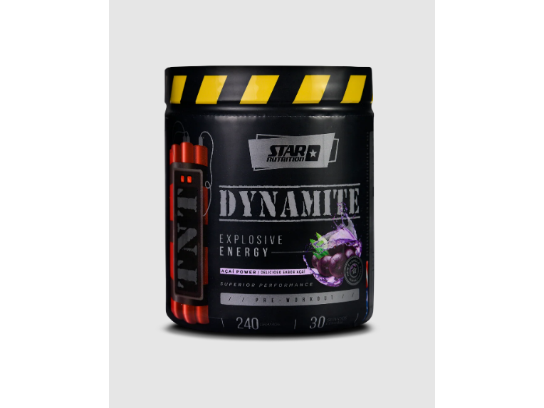Pre Entreno Star Nutrition Tnt Dynamite X 240 Gr Sabor Uva