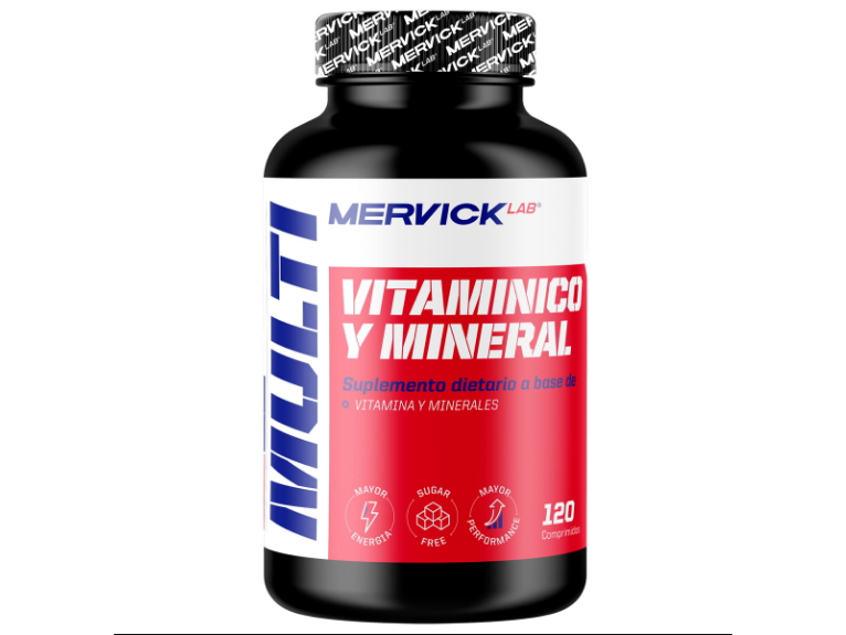 Multivitaminico Mervick x 120 comprimidos