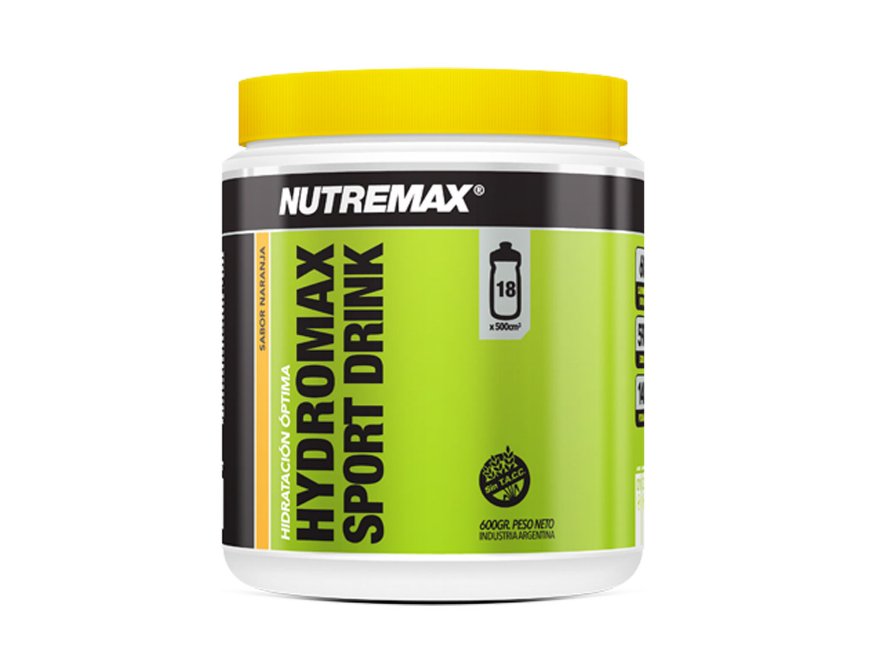 Nutremax Hydromax 600 Gr Bebida Hidratante Isotónica