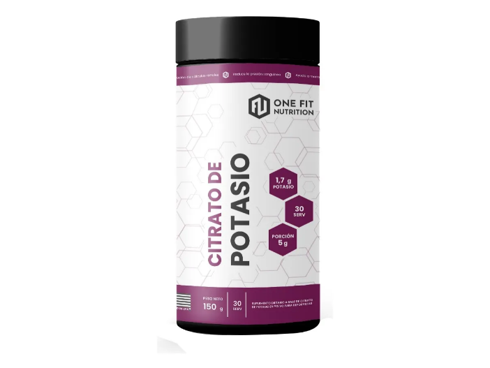Citrato De Potasio - One Fit Nutrition Sabor Neutro - 30 servicios - 150 grs