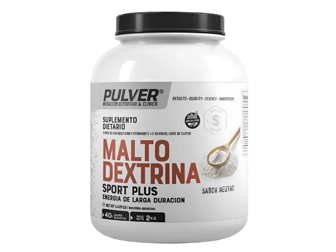 Maltodextrina Sport Plus Pulver 2 Kg Sabor Neutro