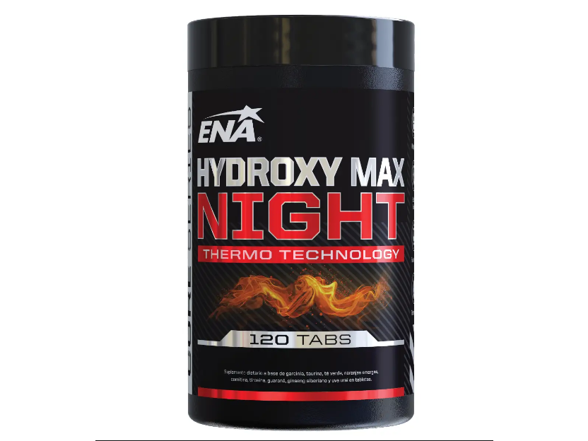 Quemador de Grasas ENA Hydroxy Max Night x120 Cápsulas