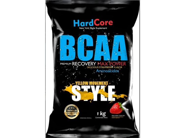 Bcaa HardCore Aminoácidos 1 Kg