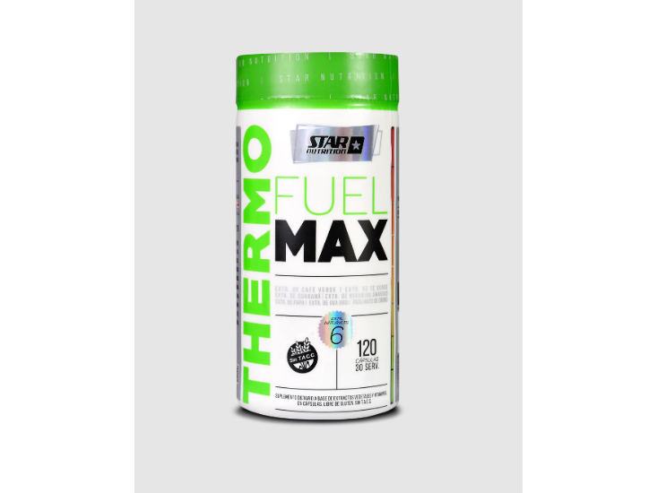 Quemador de Grasas Star Nutrition Thermo Fuel Max - 120 Cápsulas