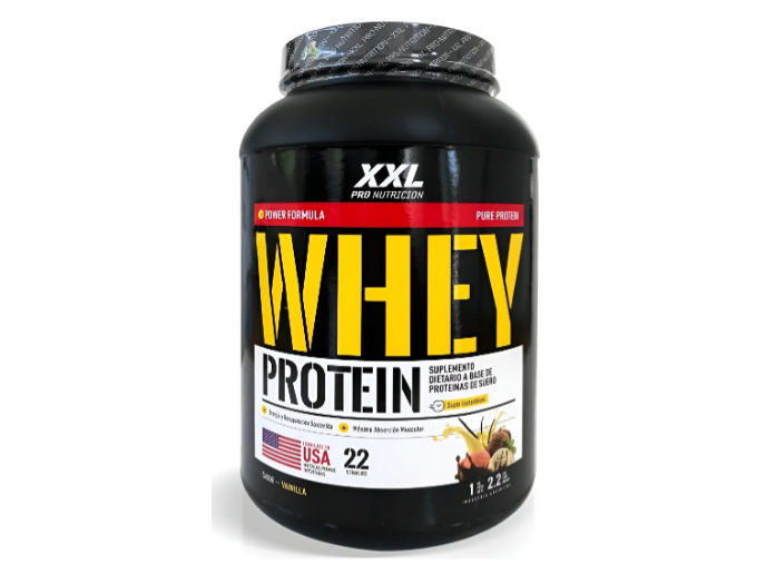 Whey Protein XXL Pro Nutrition de 1 kg