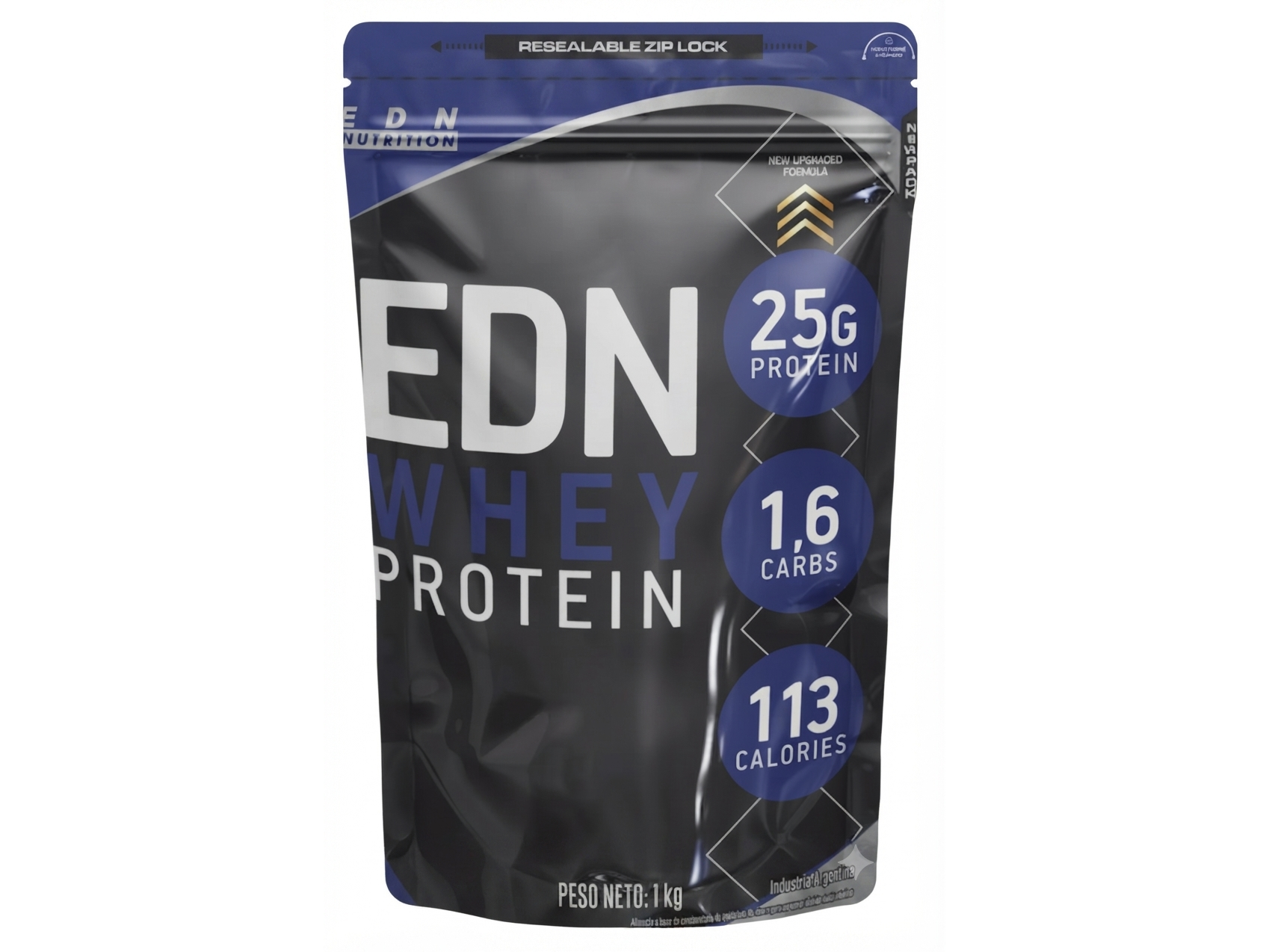 EDN Whey Protein 1kg  Sabor Frutilla