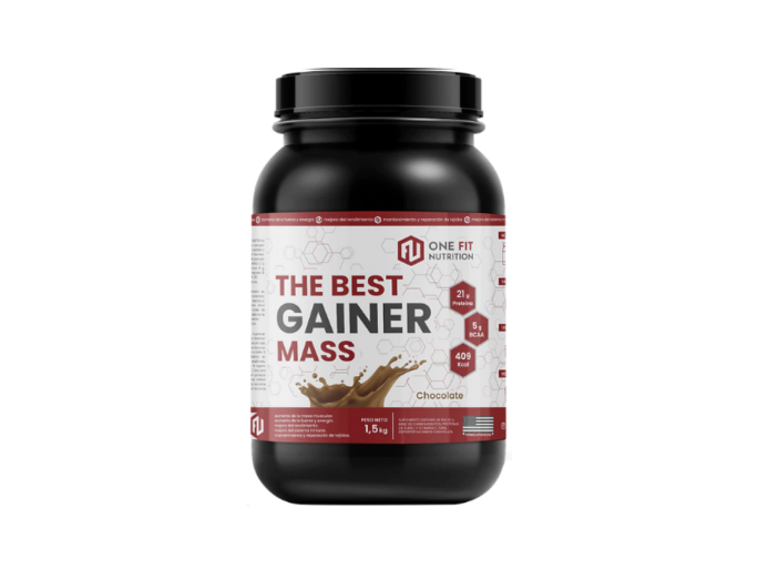 The Best Gainer Mass 1.5 Kg - One Fit - Sabor Chocolate